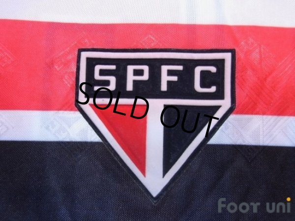 Photo6: Sao Paulo FC 1994-1995 Home Shirt #10 (6)