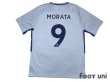 Photo2: Chelsea 2017-2018 Away Shirt #9 Morata (2)