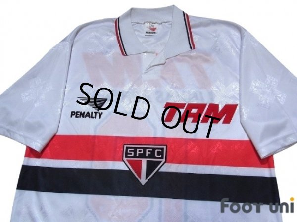 Photo3: Sao Paulo FC 1994-1995 Home Shirt #10 (3)