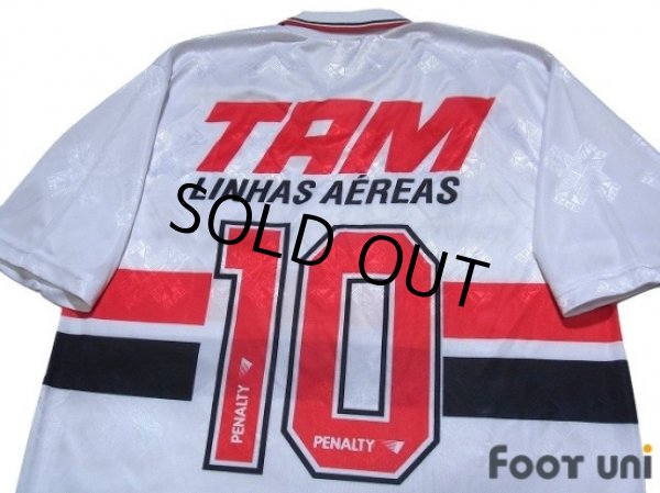 Photo4: Sao Paulo FC 1994-1995 Home Shirt #10 (4)