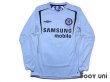 Photo1: Chelsea 2005-2006 Away Long Sleeve Shirt #6 Carvalho (1)