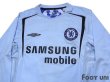 Photo3: Chelsea 2005-2006 Away Long Sleeve Shirt #6 Carvalho (3)