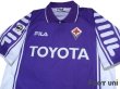 Photo3: Fiorentina 1999-2000 Home Shirt #10 Rui Costa Lega Calcio Patch/Badge (3)