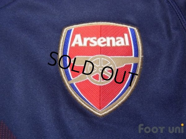 Photo6: Arsenal 2018-2019 Away Long Sleeve Shirt #9 Lacazette (6)