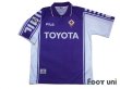 Photo1: Fiorentina 1999-2000 Home Shirt #10 Rui Costa Lega Calcio Patch/Badge (1)