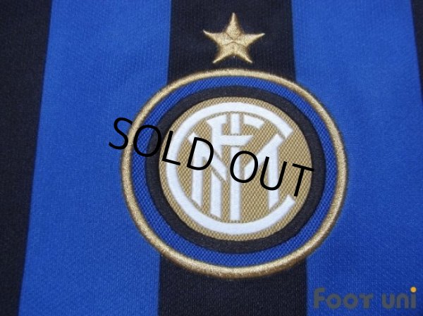 Photo6: Inter Milan 2017-2018 Home Shirt #77 Brozovic (6)