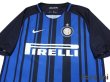 Photo3: Inter Milan 2017-2018 Home Shirt #77 Brozovic (3)
