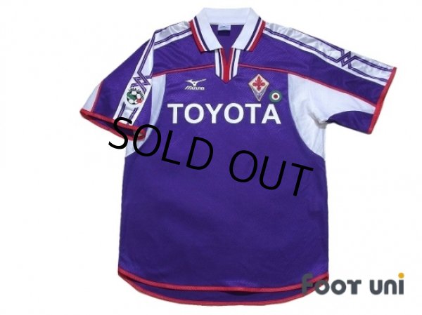 Photo1: Fiorentina 2001-2002 Home Shirt #8 Mijatovic Lega Calcio Patch/Badge (1)