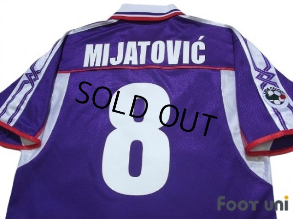 Photo4: Fiorentina 2001-2002 Home Shirt #8 Mijatovic Lega Calcio Patch/Badge (4)