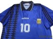 Photo3: Argentina 1994 Away Shirt #10 Maradona (3)