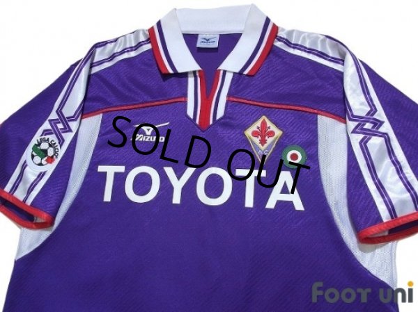 Photo3: Fiorentina 2001-2002 Home Shirt #8 Mijatovic Lega Calcio Patch/Badge (3)