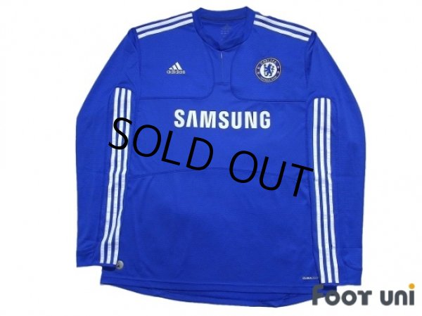 Photo1: Chelsea 2009-2010 Home Long Sleeve Shirt (1)