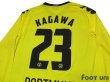 Photo4: Borussia Dortmund 2011-2012 Home Long Sleeve Shirt #23 Kagawa (4)