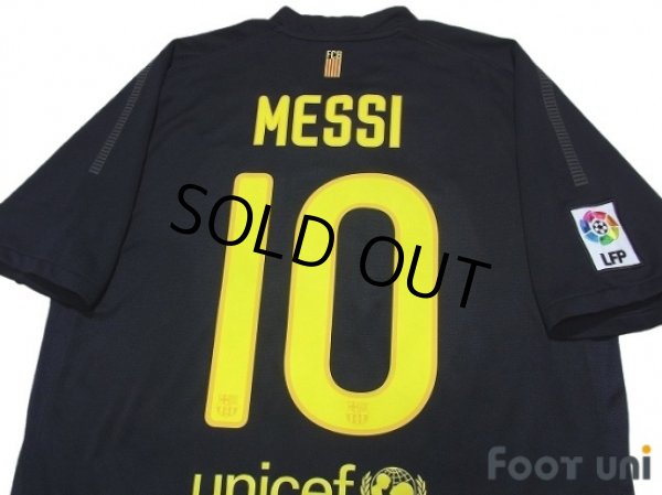 Photo4: FC Barcelona 2011-2012 Away Shirt #10 Messi LFP Patch/Badge (4)