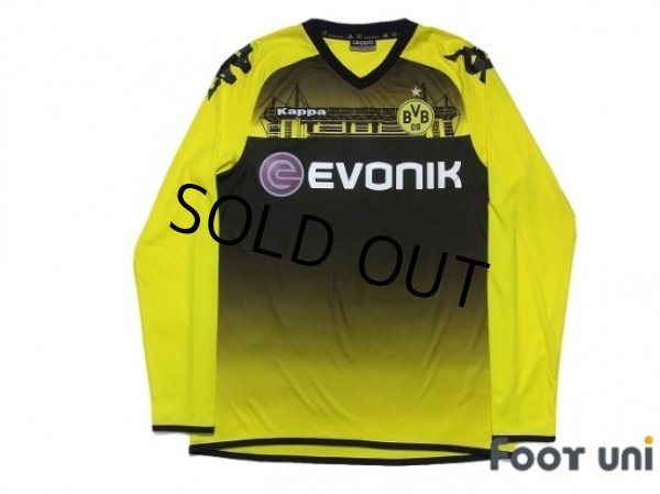 Photo1: Borussia Dortmund 2011-2012 Home Long Sleeve Shirt #23 Kagawa (1)