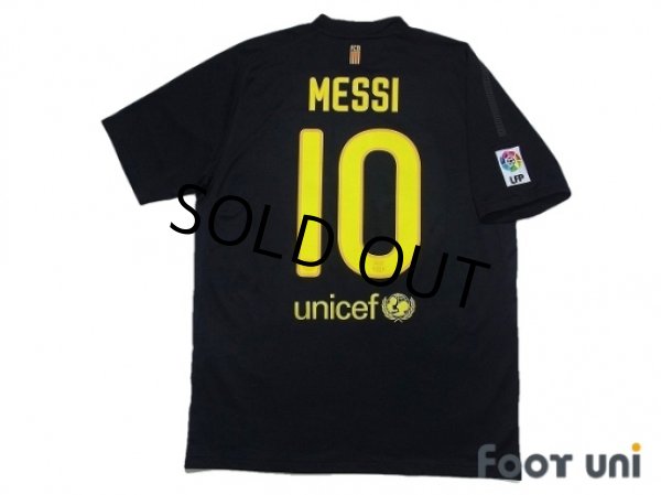 Photo2: FC Barcelona 2011-2012 Away Shirt #10 Messi LFP Patch/Badge (2)