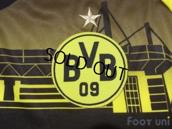 Photo6: Borussia Dortmund 2011-2012 Home Long Sleeve Shirt #23 Kagawa (6)