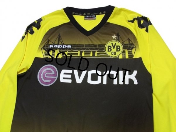 Photo3: Borussia Dortmund 2011-2012 Home Long Sleeve Shirt #23 Kagawa (3)