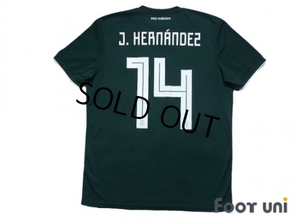 Mexico 2018 Home Shirt #14 Javier Hernandez - Online Store