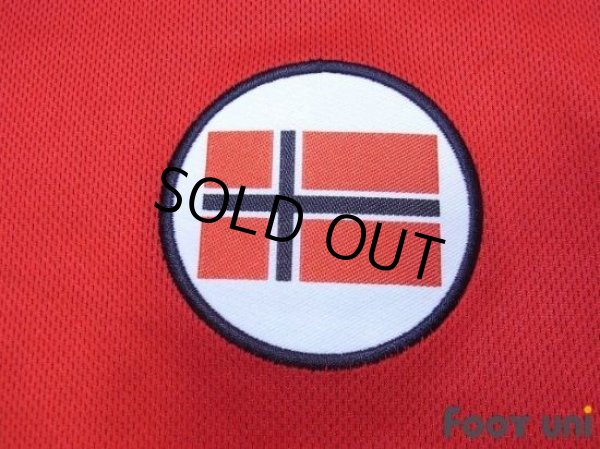 Photo6: Norway 2003-2005 Home Shirt #9 Frode Johnsen (6)