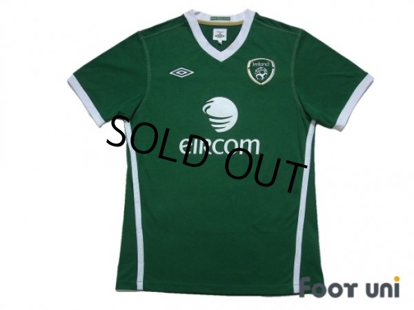 Photo1: Ireland 2010 Home Shirt #10 Robbie Keane (1)