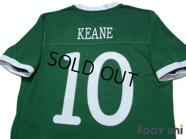 Photo4: Ireland 2010 Home Shirt #10 Robbie Keane (4)