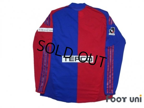 Photo2: F.C. Tokyo 2010-2011 Home Authentic Long Sleeve Shirt (2)