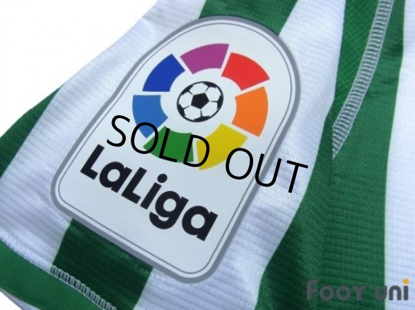 Photo7: Real Betis 2018-2019 Home Shirt #8 Takashi Inui La Liga Patch/Badge w/tags (7)