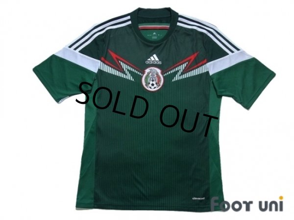 Photo1: Mexico 2014 Home Shirt (1)