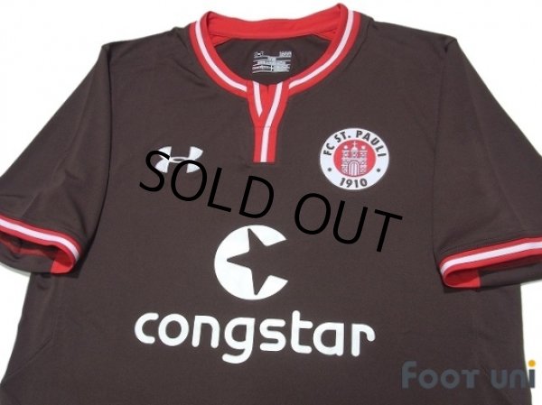 Photo3: FC St. Pauli 2016-2017 Home Shirt w/tags (3)