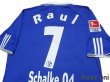 Photo4: Schalke04 2010-2011 Home Shirt #7 Raul Bundesliga Patch/Badge w/tags (4)