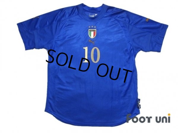 Photo1: Italy 2004 Home Shirt #10 R.Baggio w/tags (1)