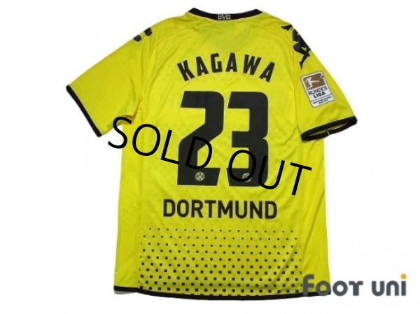 Photo2: Borussia Dortmund 2011-2012 Home Shirt #23 Kagawa Bundesliga Patch/Badge w/tags (2)