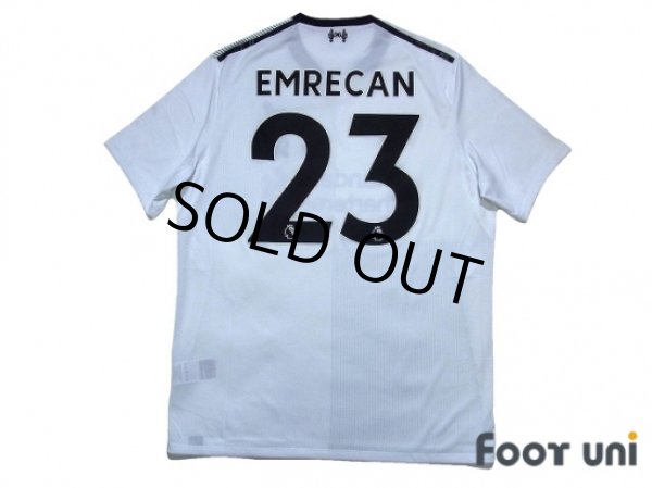Photo2: Liverpool 2017-2018 Away Shirt #23 Emre Can (2)