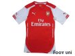Photo1: Arsenal 2014-2015 Home Authentic Shirt w/tags (1)