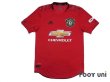 Photo1: Manchester United 2019-2020 Home Authentic Shirt w/tags (1)