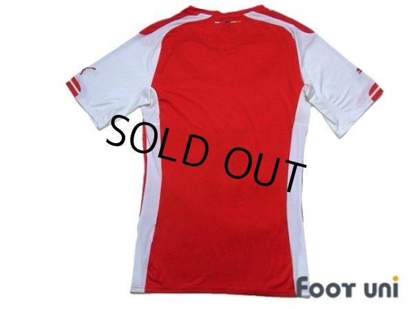 Photo2: Arsenal 2014-2015 Home Authentic Shirt w/tags (2)