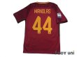 Photo2: AS Roma 2017-2018 Home Shirt #44 Konstantinos Manolas Serie A Tim Patch/Badge (2)