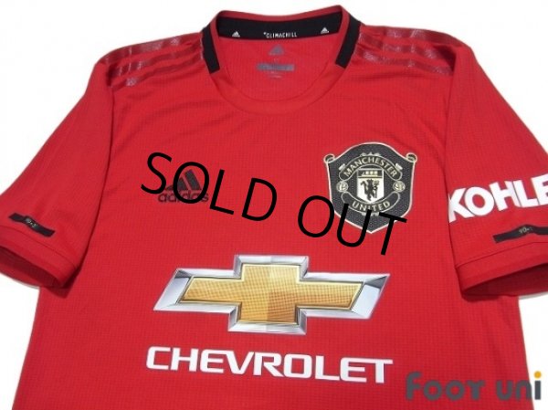 Photo3: Manchester United 2019-2020 Home Authentic Shirt w/tags (3)