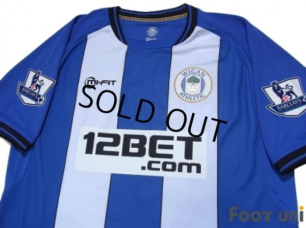 Photo3: Wigan Athletic 2012-2013 Home Shirt #32 Ryo Miyaichi BARCLAYS PREMIER LEAGUE Patch/Badge w/tags (3)