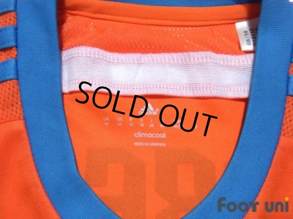 Photo5: Valencia 2014-2015 Away Shirt #10 Daniel Parejo LFP Patch/Badge (5)