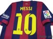 Photo5: FC Barcelona 2014-2015 Home Shirt and Shorts Set #10 Messi LFP Patch/Badge (5)