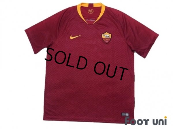 Photo1: AS Roma 2018-2019 Home Shirt w/tags (1)