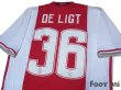 Photo4: Ajax 2016-2017 Home Shirt #36 De Ligt (4)