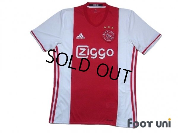 Ajax 2016-2017 Home Shirt #36 Ligt - Online Store From Japan