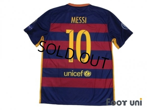 FC Barcelona 2015-2016 Home Shirts and shorts Set #10 Messi
