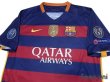 Photo3: FC Barcelona 2015-2016 Home Shirts and shorts Set #10 Messi  w/tags (3)