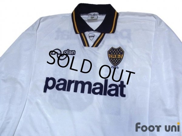 Photo3: Boca Juniors 1994-1995 Away Long Sleeve Shirt #10 (3)