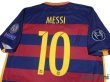 Photo4: FC Barcelona 2015-2016 Home Shirts and shorts Set #10 Messi  w/tags (4)