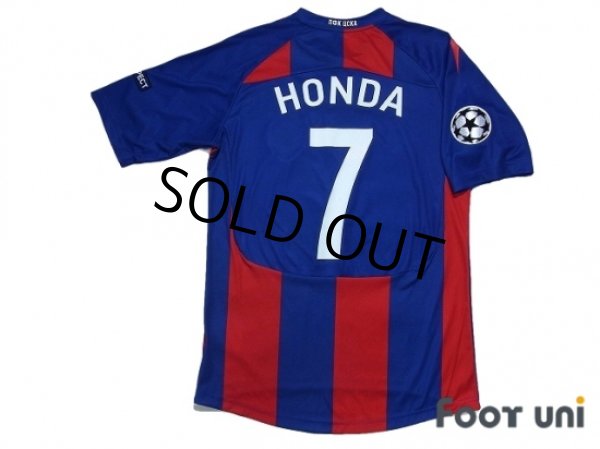 Photo2: CSKA Moscow 2011 Home Shirt #7 Honda Champions League Patch/Badge w/tags (2)